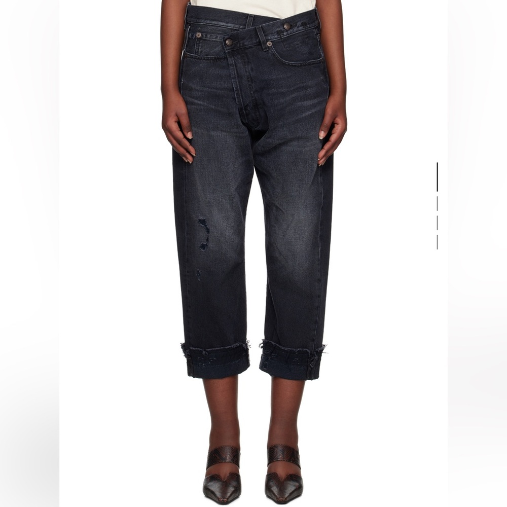 R13 crossover jeans